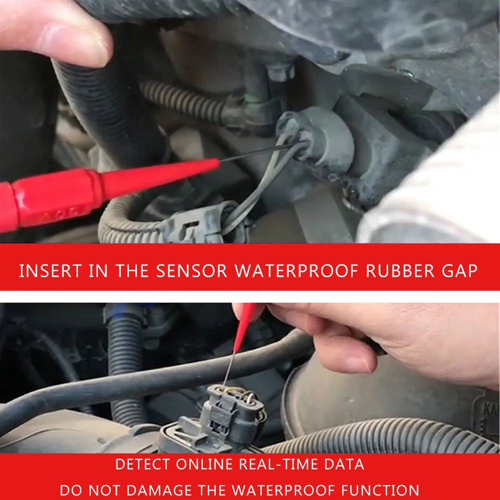 1 paar 30 V 1A Multimeter Sonde Test Naald Pin Digitale Multi Meter Lead Tester