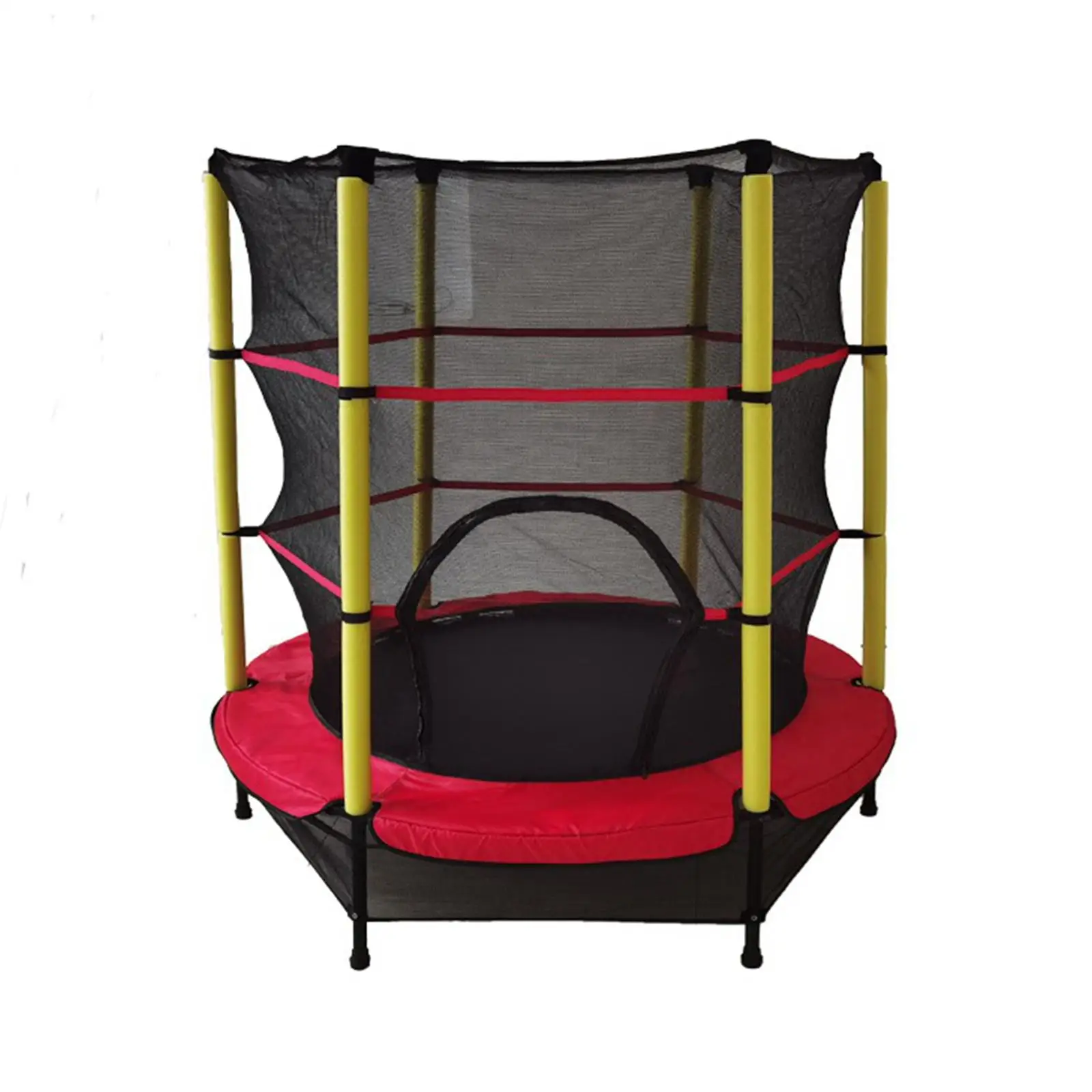 PP Round Trampoline Mat Strong Mesh Jumping Pad 30 Buckle Spare for 55 Inch Indoor Fitness