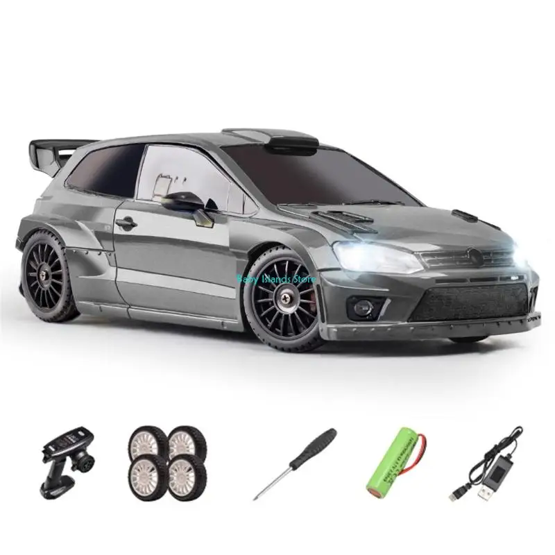 

K92D Светодиодное освещение 1/28 Дистанционное управление Drift Car 4WD Игрушка с дистанционным управлением для крытого и
