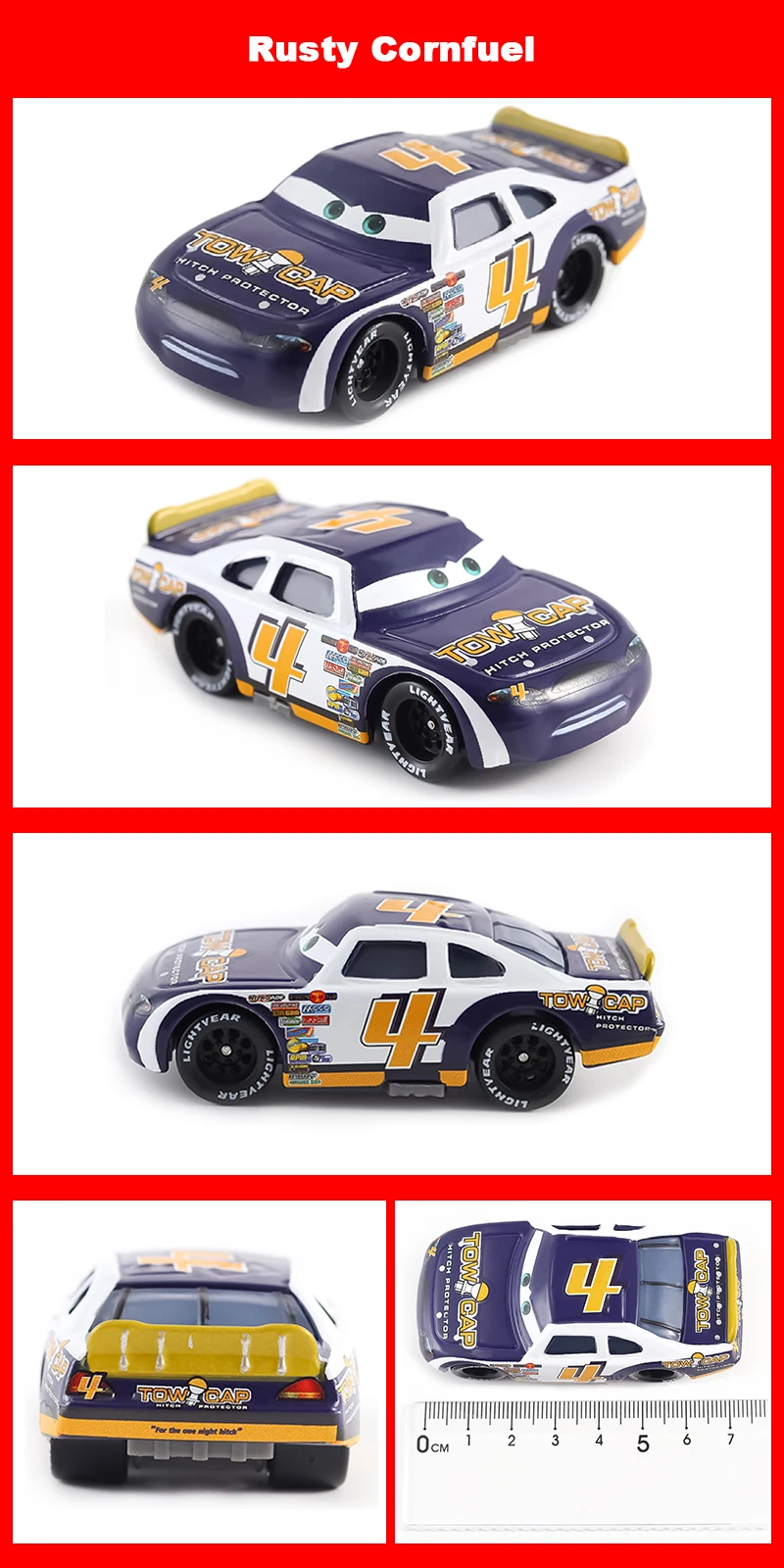 Pixar Cars Cruz Ramirez Rennwagen Spielzeug 1/55 Metall-Die-Cast Anime-Figur Modellauto Geburtstagsgeschenke Kinderspielzeug aus Legierungsmaterial – Detail 12