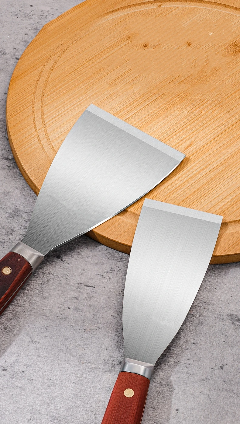 Putty Scraper Knife Drywall Tiling Plastering Trowel Stainless Steel Wall Clean Tool Scraper Spatula for Put Paste Application