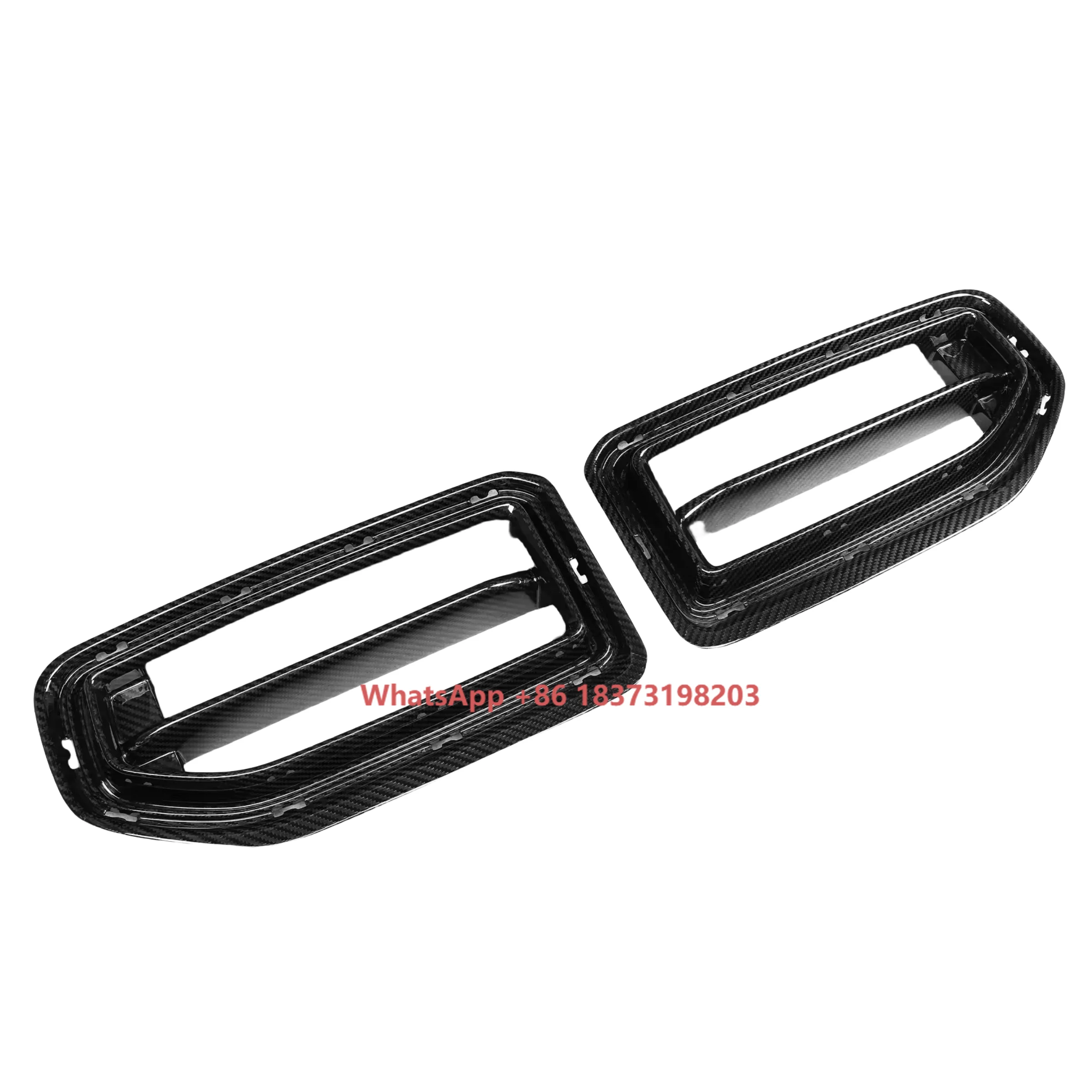 

Dry Carbon Fiber SQ-V Style Grille for M2 G87 2023+ Front Center Grill Replacement Car Front Bumper Grills