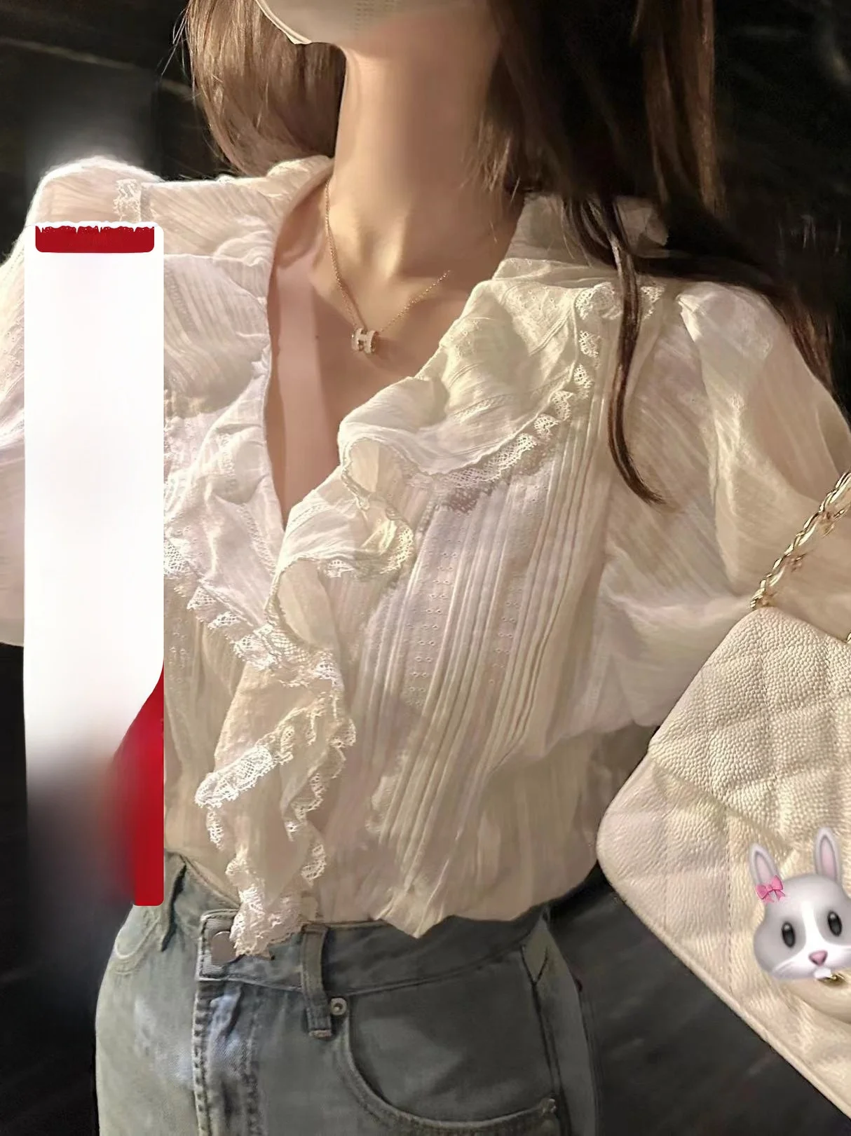 

Летняя женская блузка CCZEE в американском стиле, с V-образным вырезом, белая, однотонная, модная, с коротким рукавом, стандартный крой