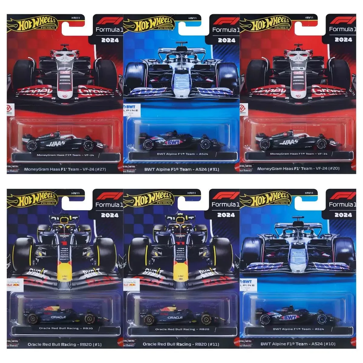 genuino-hot-wheels-premium-auto-formula-1-ragazzi-giocattoli-1-64-diecast-f1-red-bull-racing-bwt-alpine-money-veicoli-modello-regalo-di-compleanno