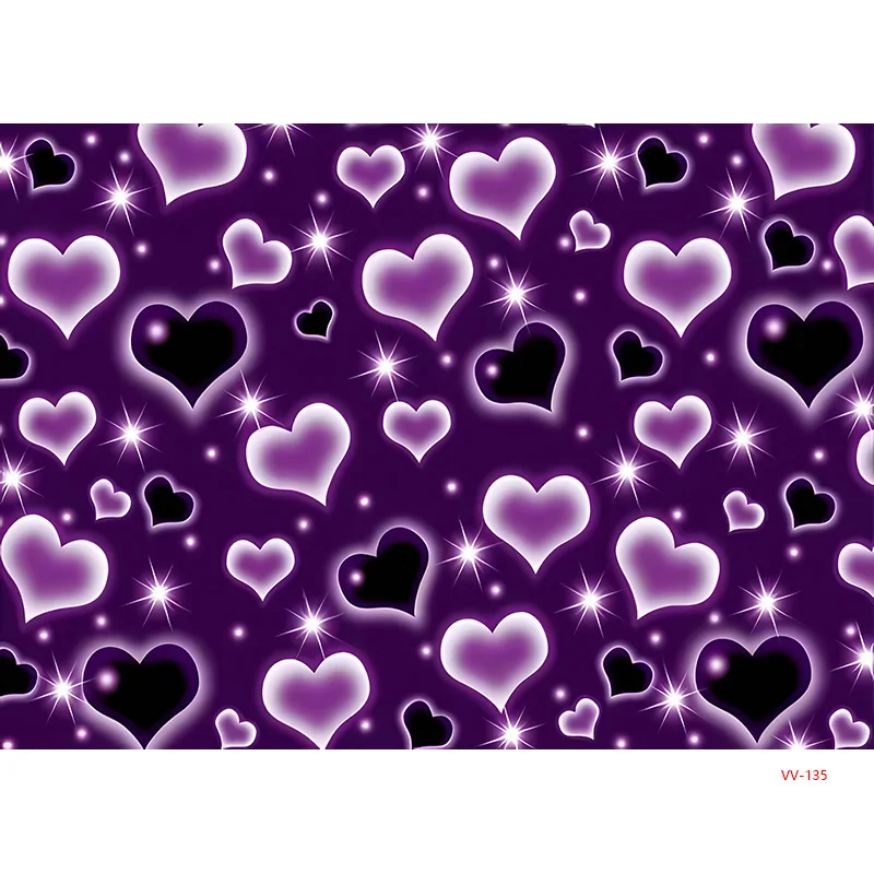 NITREE Pink Bokeh latar belakang fotografi Hari Valentine Prop glamor merah mawar hati berbentuk lilin foto latar belakang AL-22