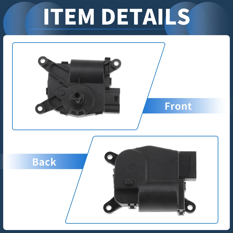 Main HVAC Blend Door Actuator – Fits Chrysler Pacifica Voyager Caravan & Dodge Dart, 68164960AA