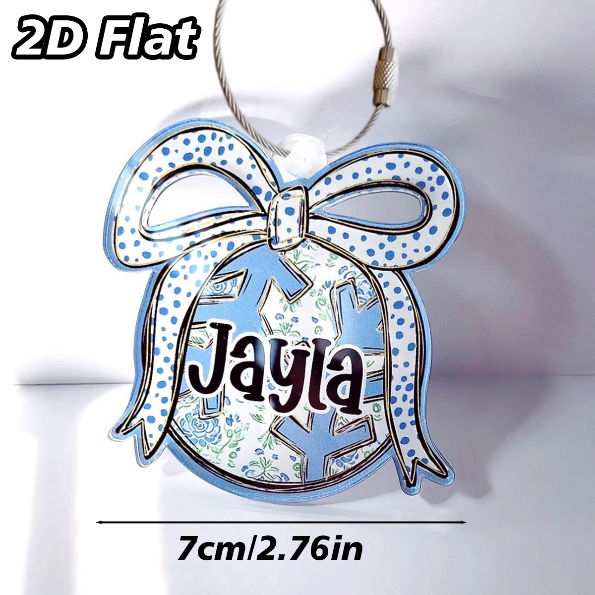 Personalized Custom Girls Sports Bag, Softball Baseball Backpack with Bow Custom Name Tag, Custom Name Sports Bag for Youth Girl