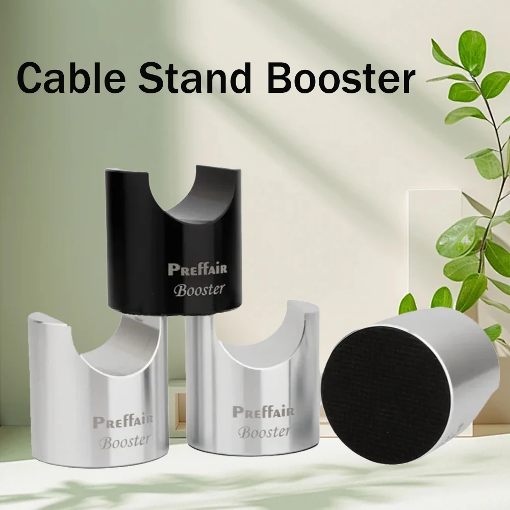 Preffair Booster Đen Công Suất/Loa Cáp Riser Và Cáp Ổn Định Giữ Cáp Lọn Uốn Cáp Người Ủng Hộ Cáp Chân