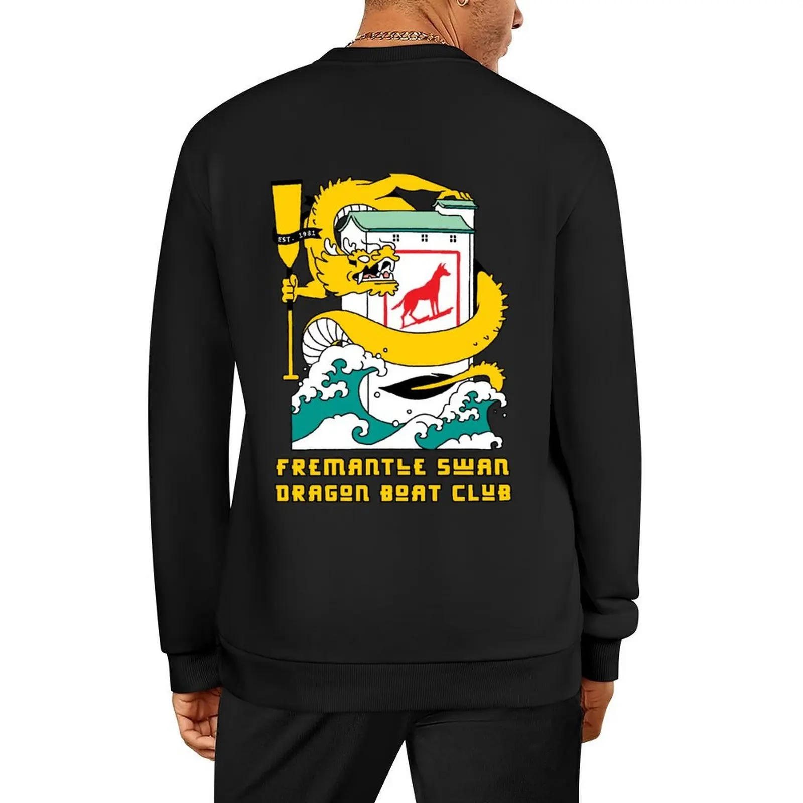 

Freo Swan Dingo Dragon Apparel Pullover clothes for men korean autumn clothes tracksuits men's clothing hooded sweatshirt