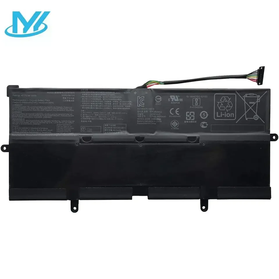 New OEM C21N1613 Laptop Battery For ASUS Chromebook Flip C302C C302CA C302SA C302CA-GU003 Battery