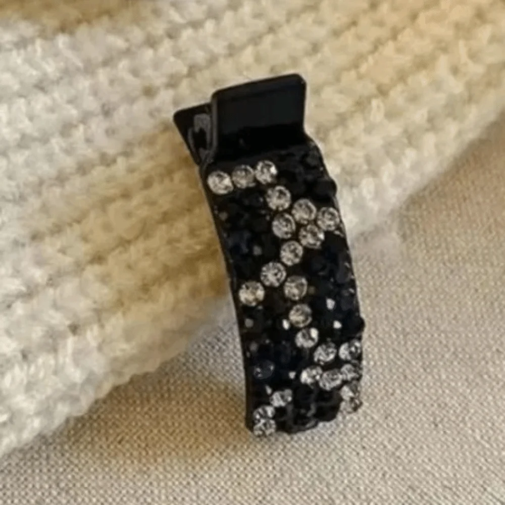 

Full Diamond Duckbill Hair Clip Resin Material Acrylic Material Rhinestone Hair Clips High Quality Colorful Rhinestone