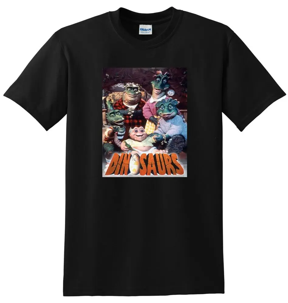 DINOSAURS T SHIRT  Show Season Bluray Dvd Cover SMALL MEDIUM LARGEUnisex T-shirts For Man Woman Short