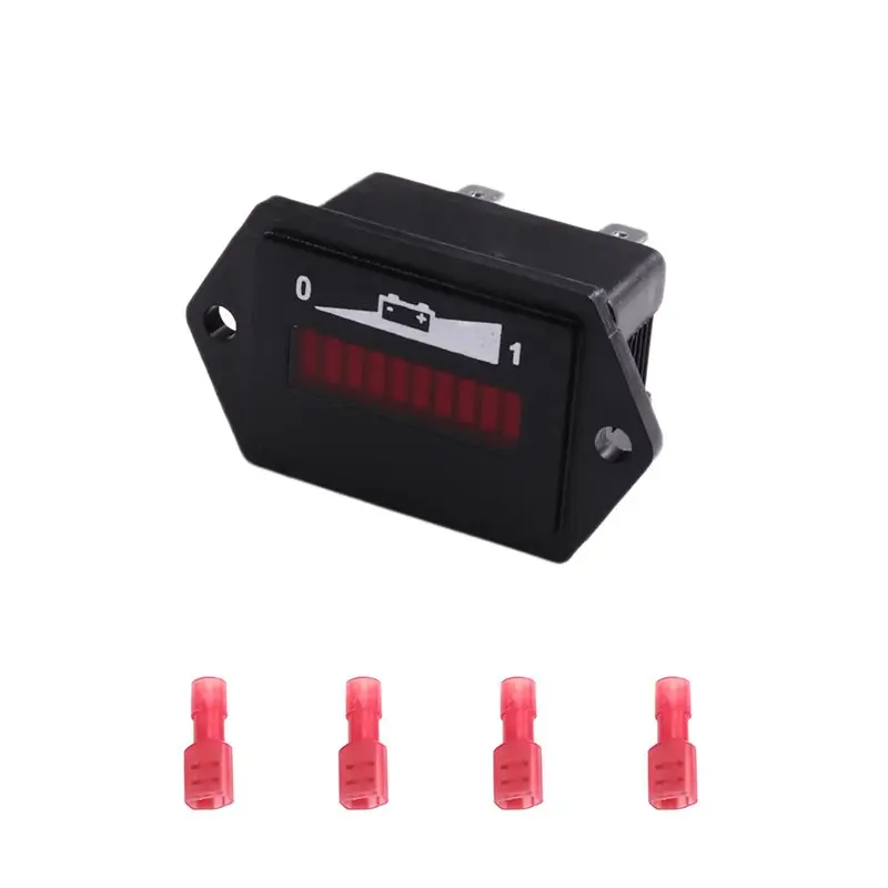 Leading-Edge-For Forklift Truck 24V 908L Hourmeter Battery Gauge Indicator For Stacke Pallet Truck Golf Cart Motorcycle Parts