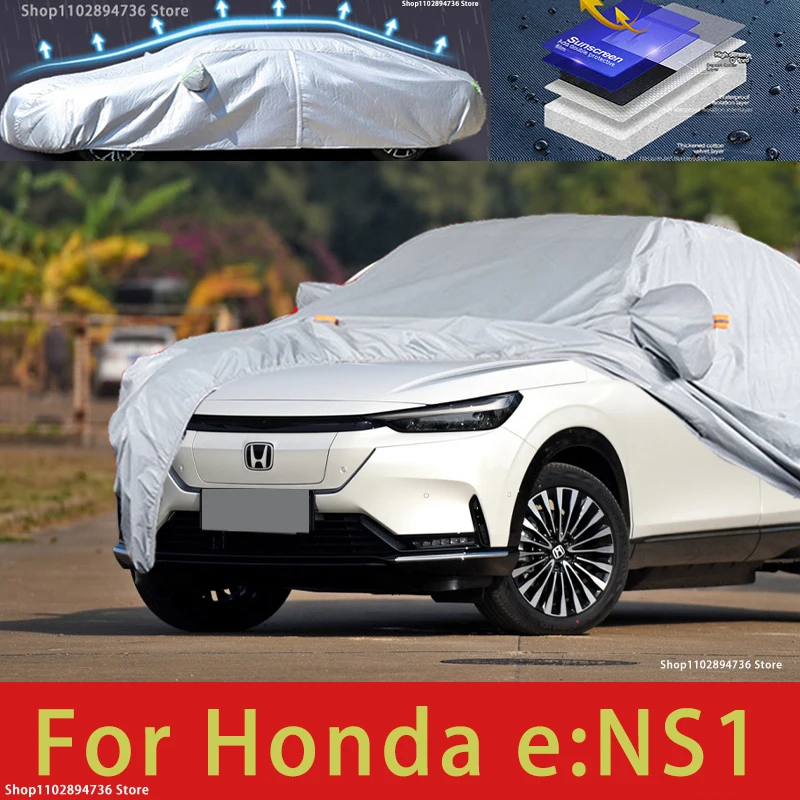 

For Honda e:NS1 Outdoor Protection Full Car Covers Snow Cover Sunshade Waterproof Dustproof Exterior Car accessories