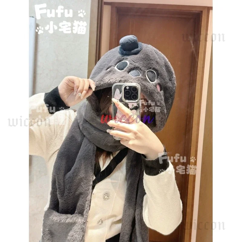 CosplayGame Xavier Love And Deepspace Cosplay Nakrycie Głowy Sylus Rafayel Zayne Pluszowe Czapki na Głowę Figurka Kapelusz Obie Płece Dla Mężczyzny Kobiety