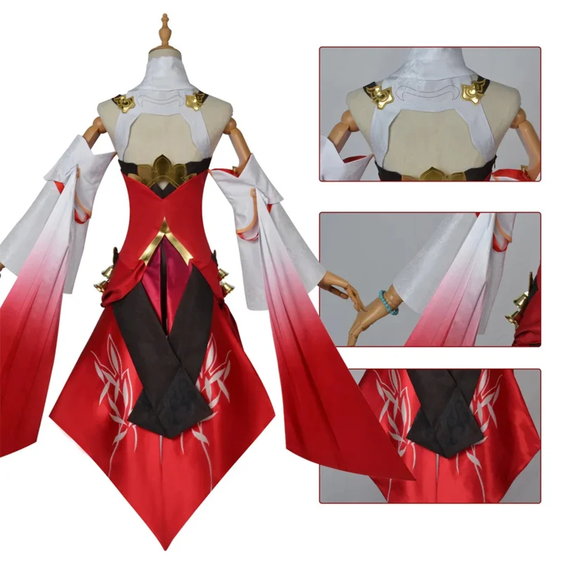 Game Honkai Star Rail Tingyun Cosplay Costume Anime Halloween For Woman Clothes