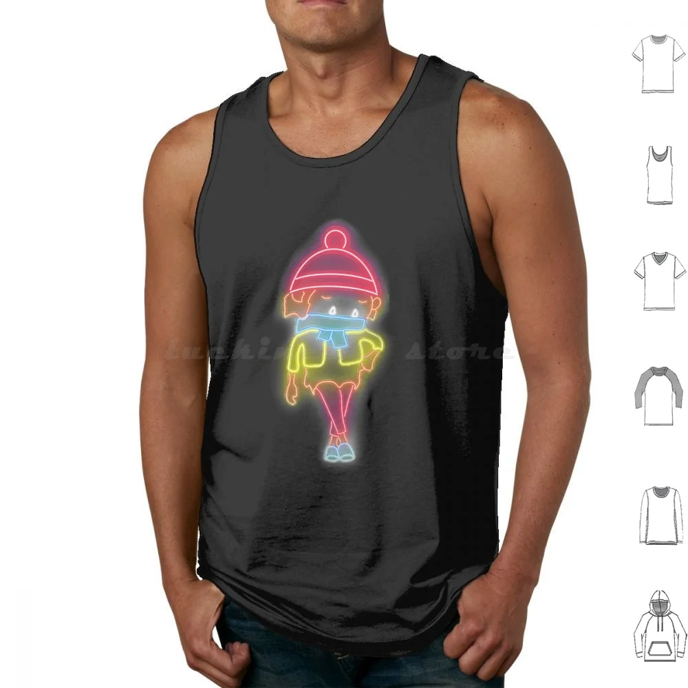 Neon Sneaky Sasquatch Tank Tops Vest Sleeveless Sneaky Sasquatch Sasquatch Sneaky Game Indie Arcade Games Sasquatch Game