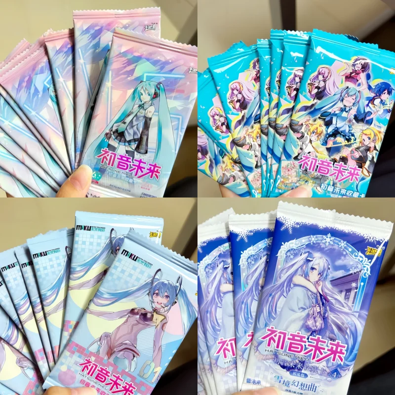 kayou-本物の初音ミクカードファーストパッケージシリーズアニメーションゲームコレクションカード-se-周辺機器子供の女の子のギフトおもちゃ