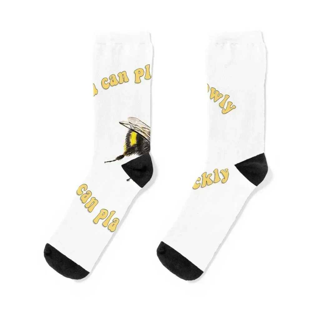 

if you can play it slowly you can play it quickly - twoset violin Socks Heating sock Stockings Designer Man Socks Women's