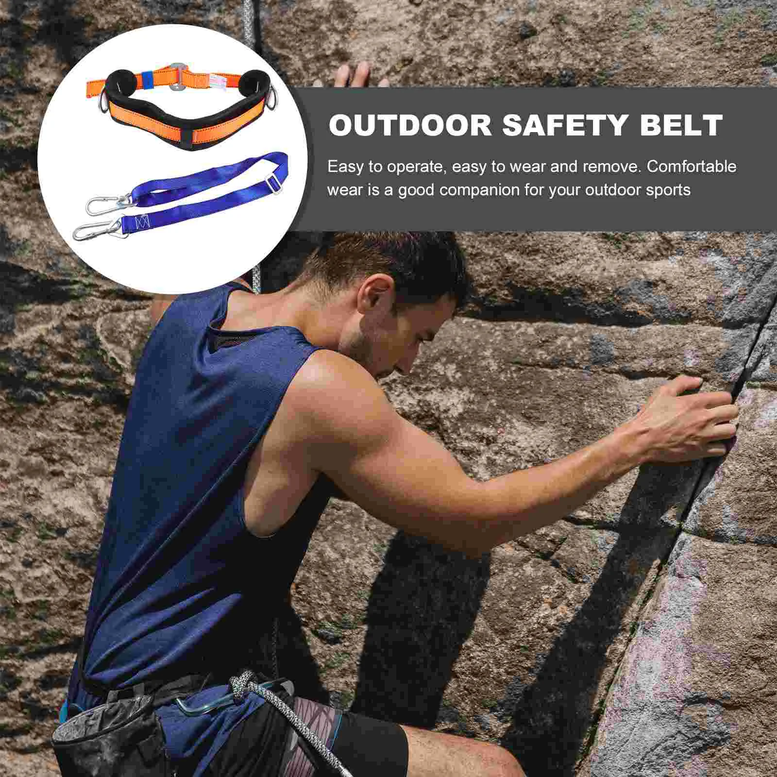 Outdoor Safety Belt Anti Falling Electrical Work Whole Climbing Mountaineering