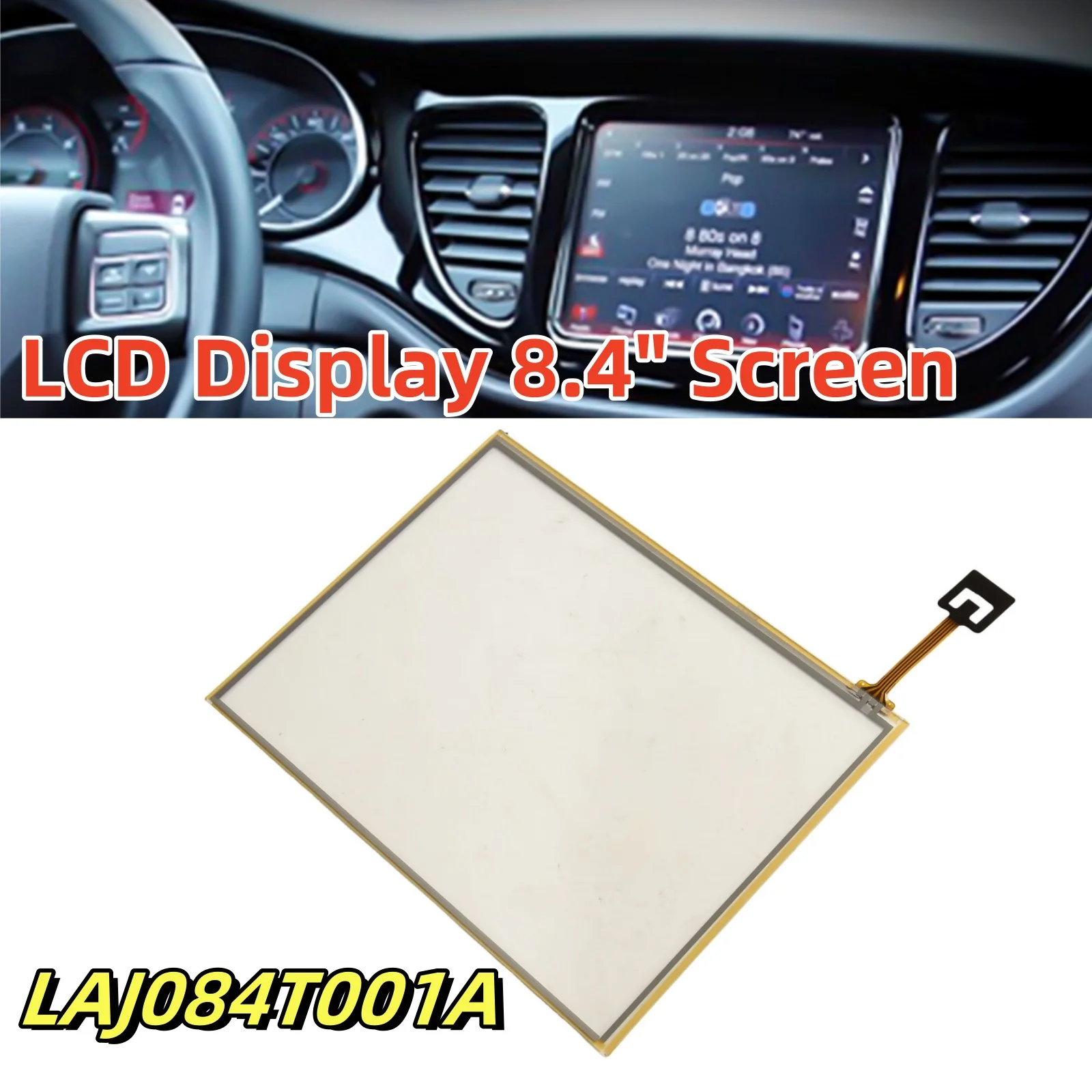 Car LCD Display Screen LAJ084T001A For Chrysler For Dodge For Dart For Journey For Charger For Maserati For Ghibli 8.4 Inch