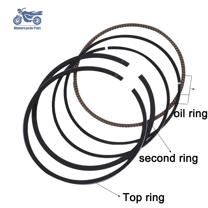 70mm 70.25mm 70.5mm 70.75mm 71mm Motorcycle 1 Cylinder Engine Piston Rings For Yamaha TT225S TT225T 1986-87 XT225D XT225E XT225F