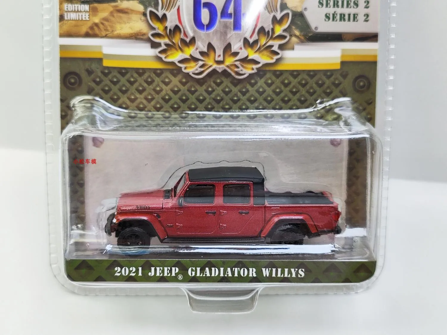 

GreenLight Greenlight 1:64 2021, Jeep Jeep Gladiator Willis, коллекция игрушек, маленькие подарки, модель, настенный кулон