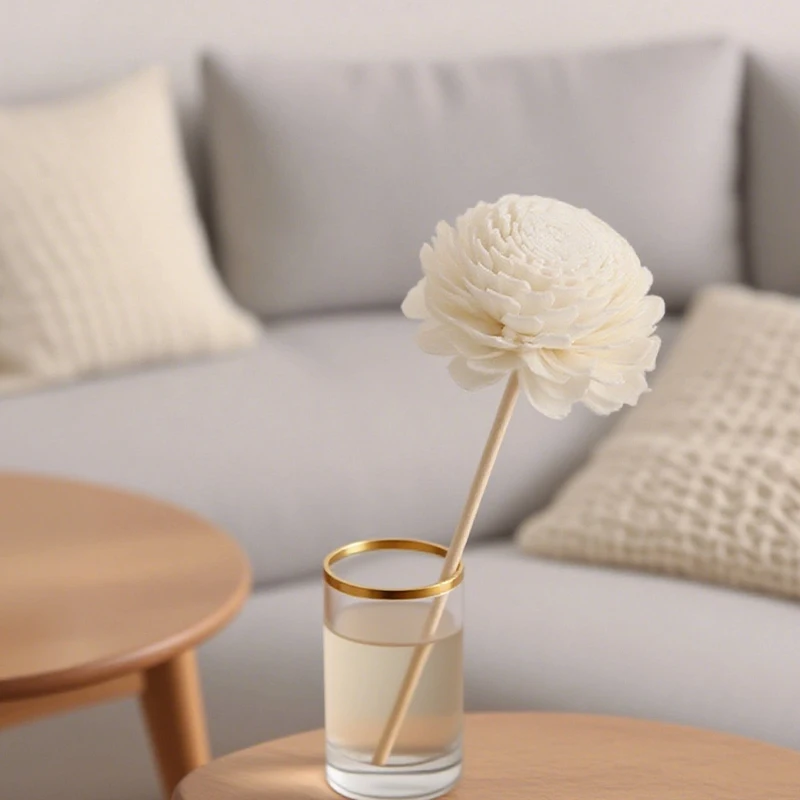 10pcs Sola Flower Rattan Stiacks Reed Fragrance Diffuser Replacement Refill Air Freshener Sticks Aromatherapy Accessories Hot!!!