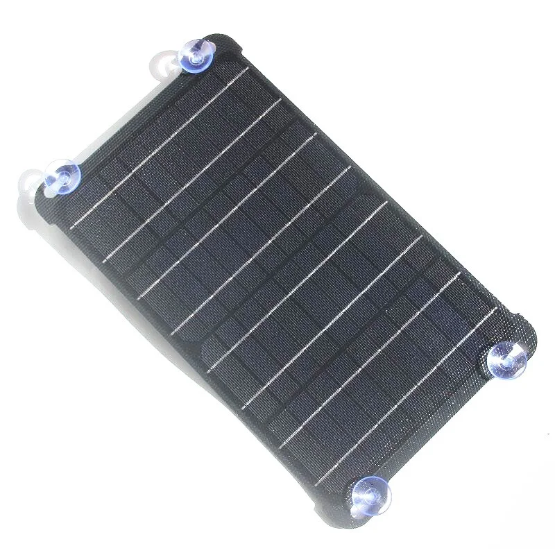 BUHESHUI 20 واط ETFE رقيقة جدا لوحة طاقة شمسية شاحن للهاتف المحمول المزدوج USB الناتج المحمولة شاحن الخلايا الشمسية السفر في الهواء الطلق