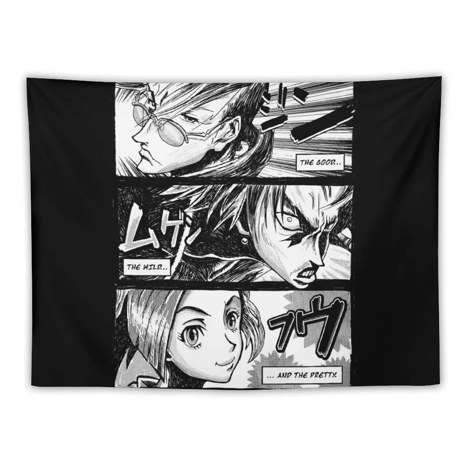 

Manga The Good, the Wild & the Pretty Tapestry Wall Hanging Decor Decoration Pictures Room Wall Bedroom Decoration Tapestry