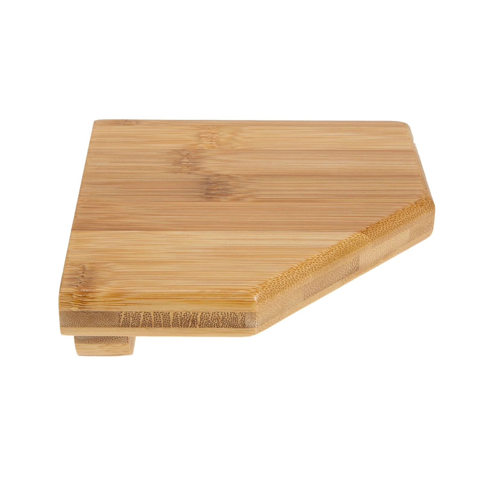 

Corner Shelf White Bookshelf Wall -mounted Sundries Holders Shelves Wooden Craft Bamboo Hanging Nurse Decorative Board