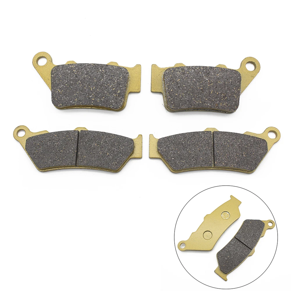 

Motorcycle Front & Rear Brake Pads for BMW F650CS/GS/ST G650GS F700GS F800GS F750GS F850GS CF MOTO 650NK /TR/TK /MT 2014-2020