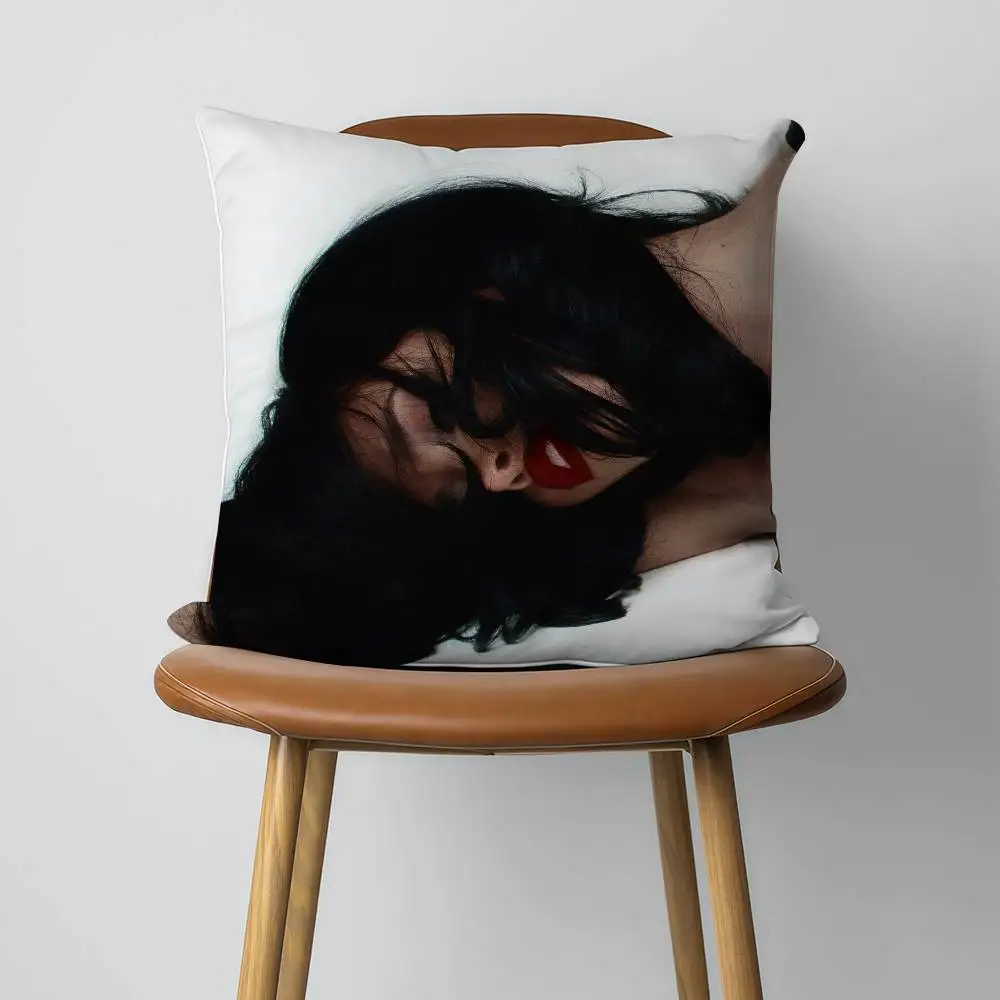 N-Nessa B-Barrett Tough Love 30x30cm 45x45cm Pillow Case Decor Protective Covers Comfortable Soft For Sofa Living Room Home Offi