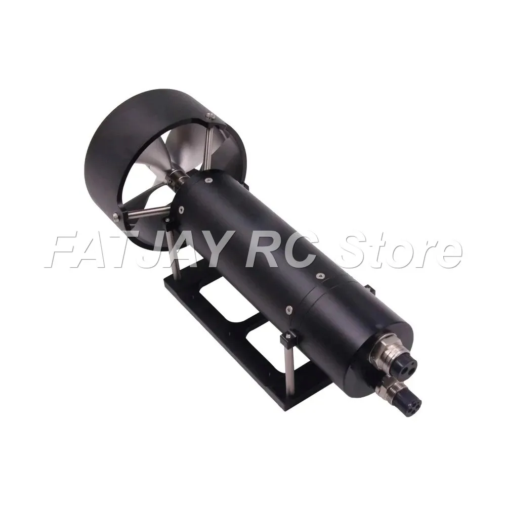 Fully Enclosed Built-in ESC FATJAY KYI-30ET-RS485 IPX8 30KG Thrust 48V Waterproof Brushless Underwater Thruster for RC Boat ROV