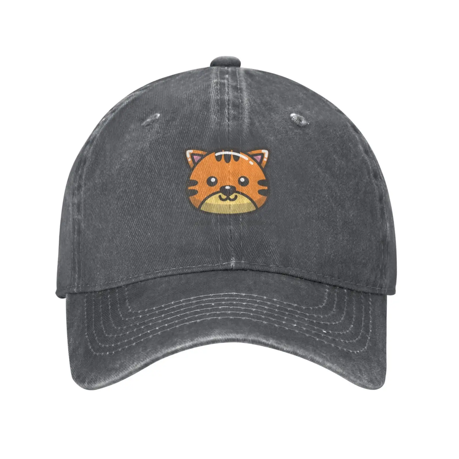 

Cute Tiger Baseball Cap for Men Women Vintage Trucker Hat Golf Hats Dad Hat Deep Heather