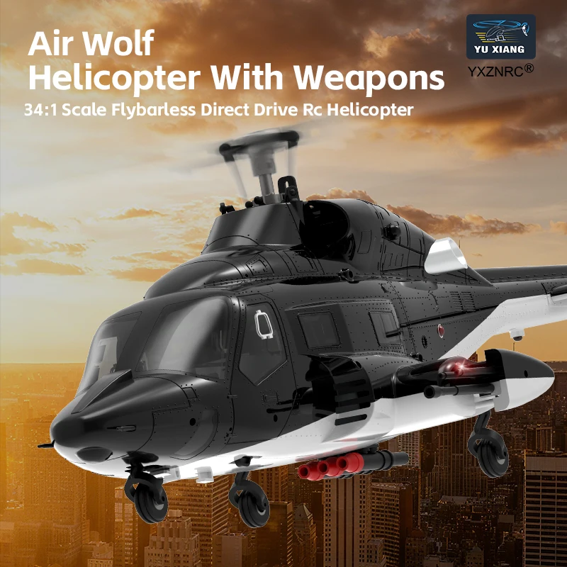 Yuxiang F02 Remote Control Helicopter Optical Flow Six Axis Gyroscope Self Stable Armed Combat Rc Outdoor Flight For Beginners