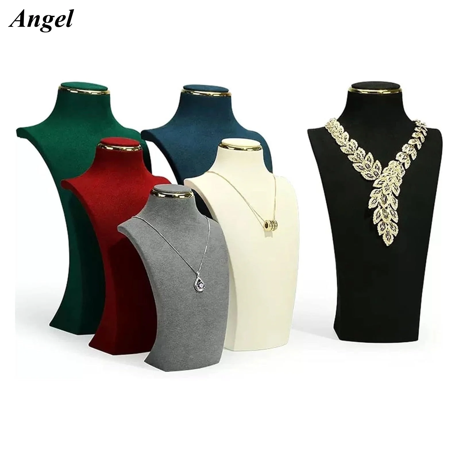 

Подставка для ювелирных изделий и ожерелья, фигурка, модель, подставка для шеи, счетчик ювелирных изделий, форма для шеи, дисплей для ювелирных изделий