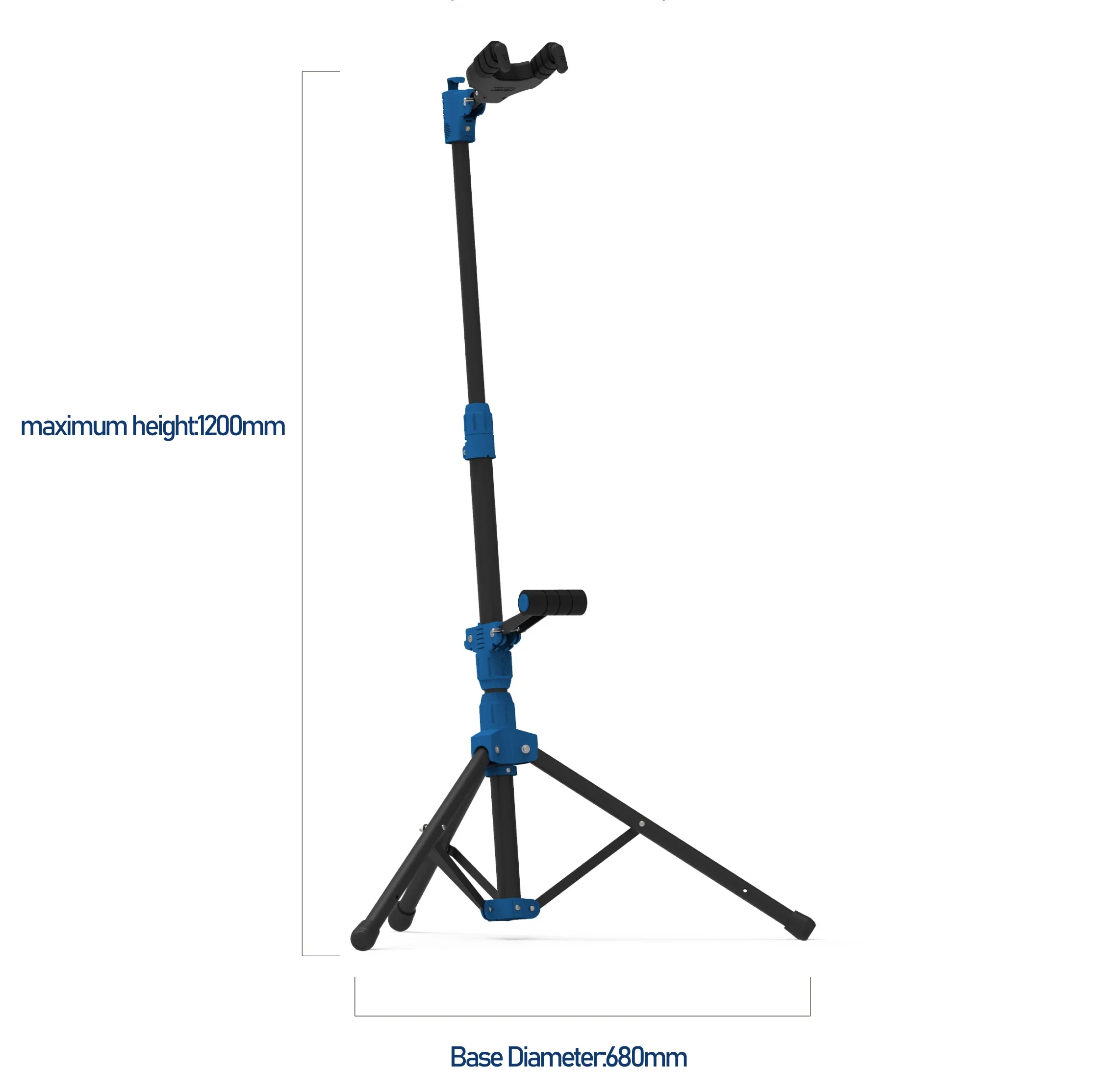 Galux GS-211 Guitar Floor Stand Self-locking Structure Convenient Folding Free Height Adjustment For Guitar Bass Ukulele Parts
