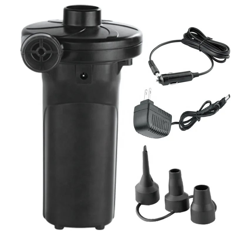 

rechargeable electric air pump for inflatable PVC /boat/tent/toys/tools/mattress/beds HS-218