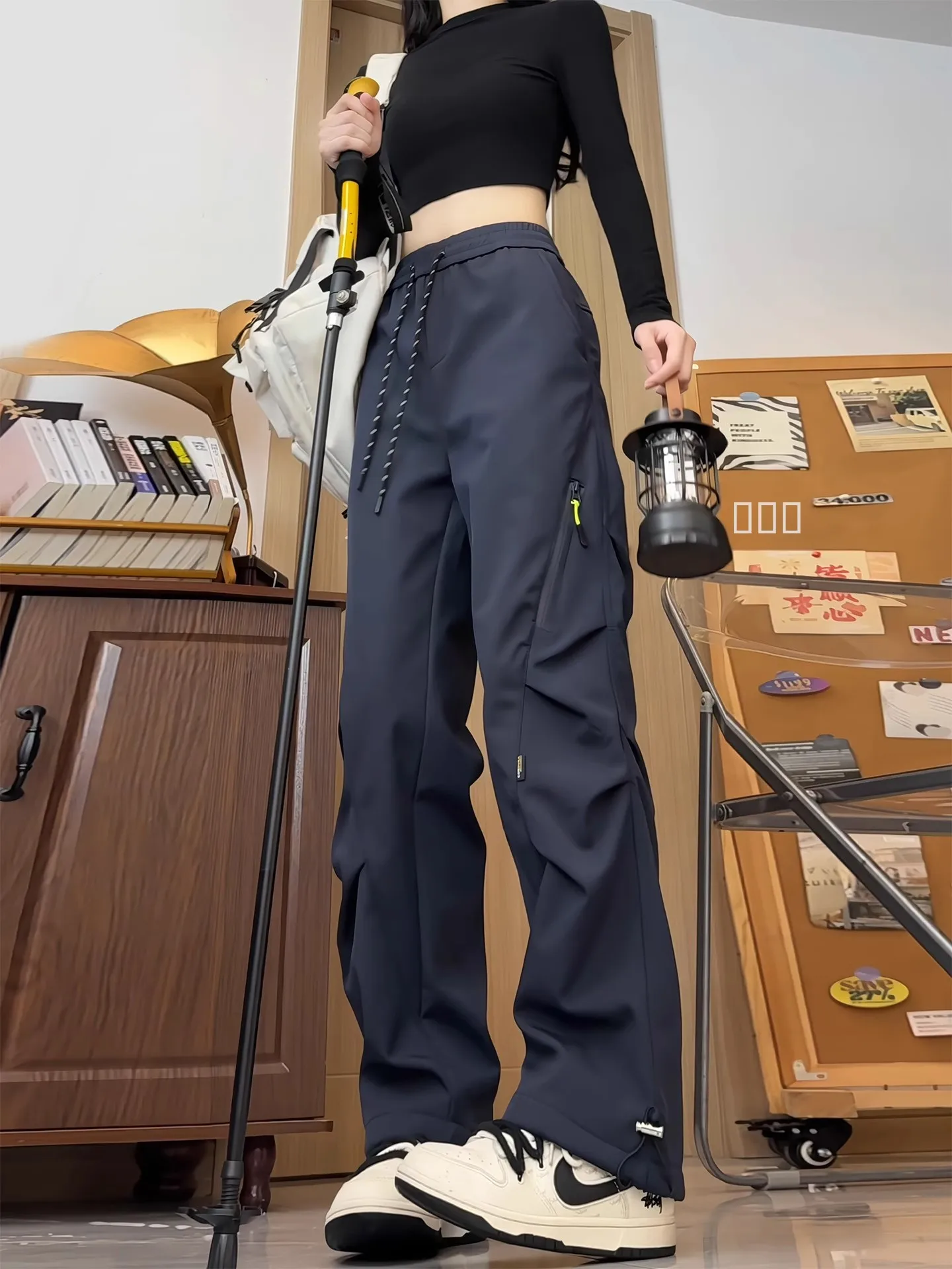 

Thiened Fce Winter Outdoor Hiking Trousers American Sle Soft ell Waterproof Pants Men Women Autumn Winter Casual Pants