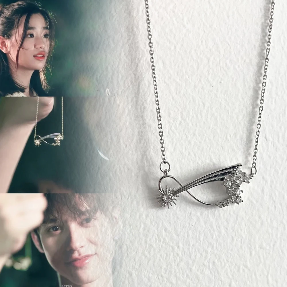 TV Series F4 Thailand:Boys Over Flowers Thyme Gorya Cosplay Necklace Girl Star Pendant Choker Clavicle Chain Jewelry Accessories