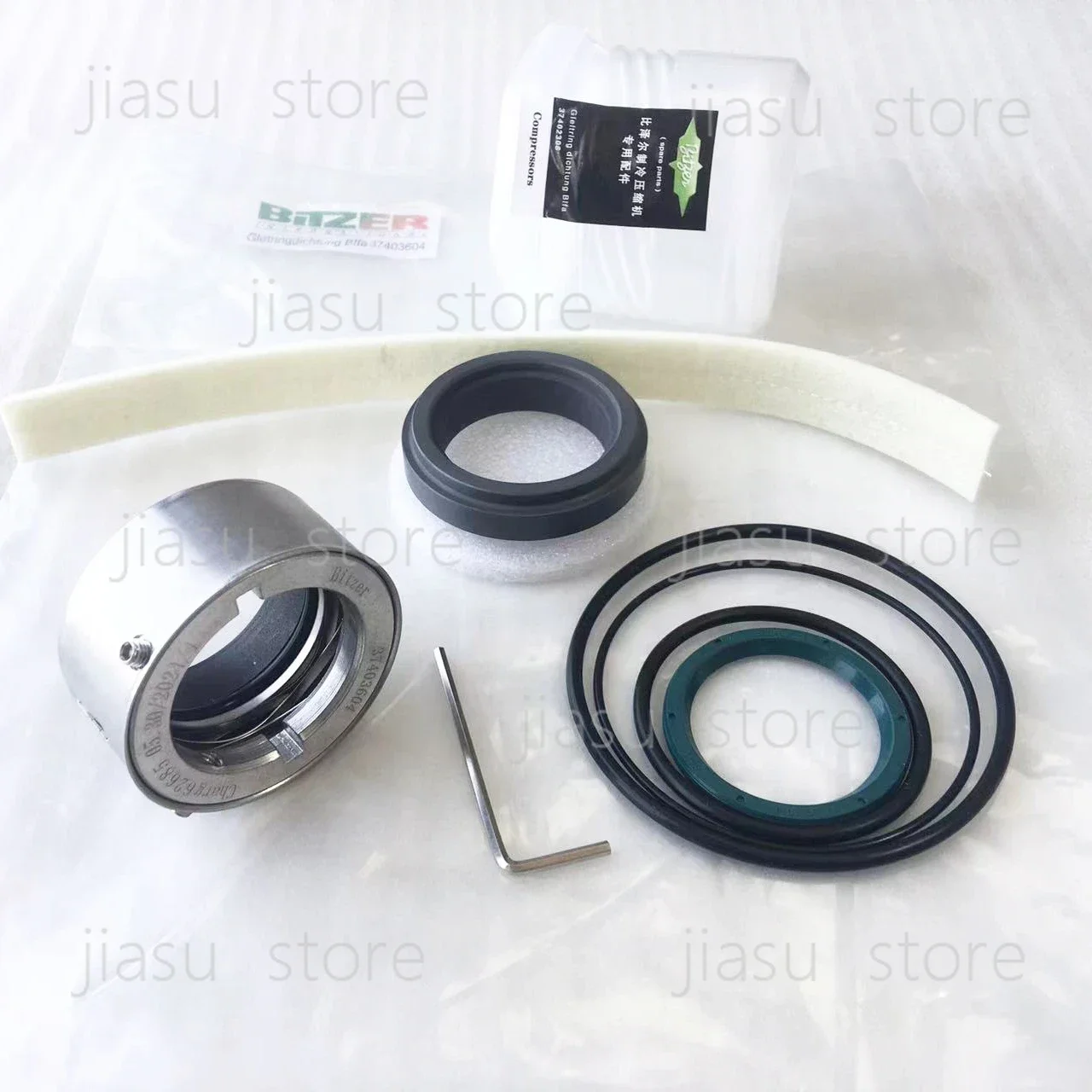 37403604 Shaft Seal with Axtra Oil Seal, Compressor Shaft Seal Replacement for 4NFCY 4PFCY 4TFCY 4UFCY Compressor