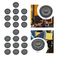Fitness Bearing Pulley Wheel Sturdy 12cm Cable Machine Attachment Portable Low Noise Gym Equipment Part for Strength Training
