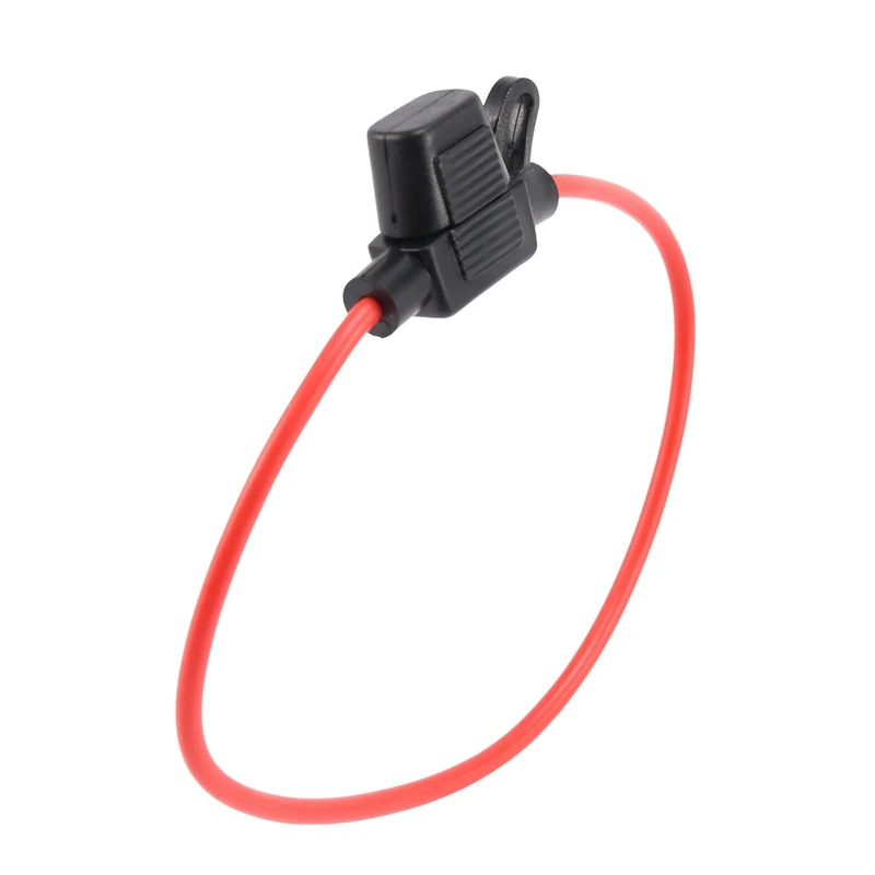 ฟิวส์ฟิวส์2X ฟิวส์ฟิวส์แบบมีสาย14AWG ในตัวสำหรับรถยนต์20A รถยนต์ขนาดเล็ก