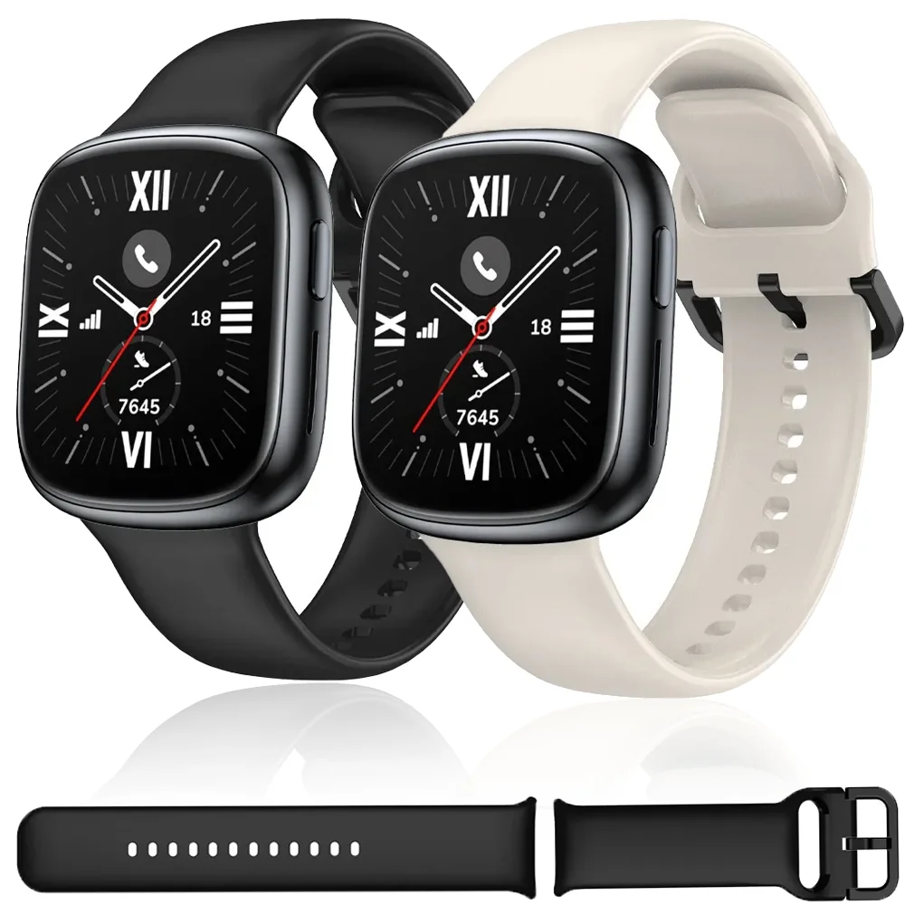Официальный силиконовый ремешок для Honor Watch 4, спортивный ремешок, браслет Correa, сменный ремешок для Huawei Honor Watch 4, аксессуары для ремня