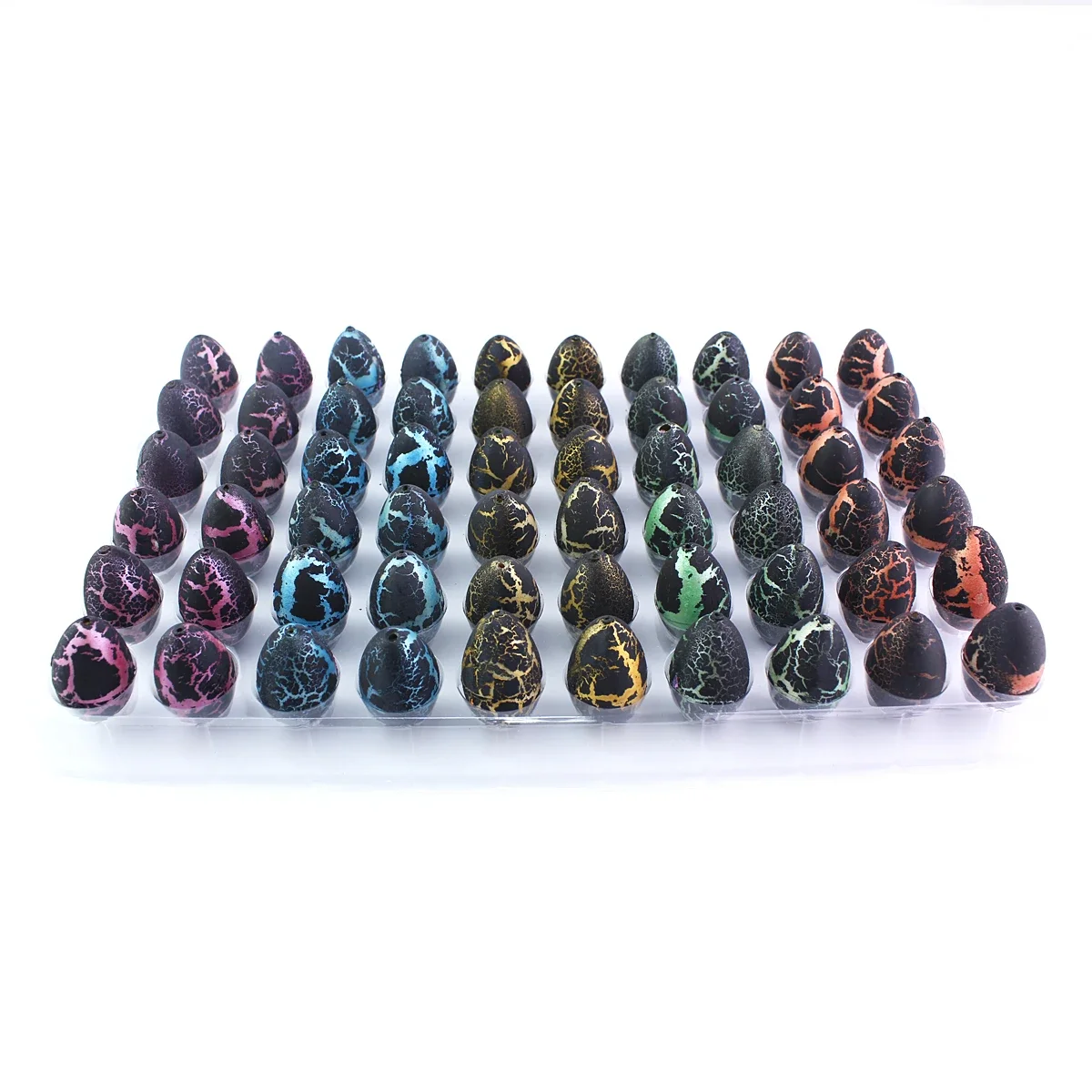 10/20 قطعة البيض المرتفعة بالمياه نقع في الماء لتفريخ بيض الديناصور نماذج للحيوانات ألعاب تعليمية لتورم المياه للأطفال