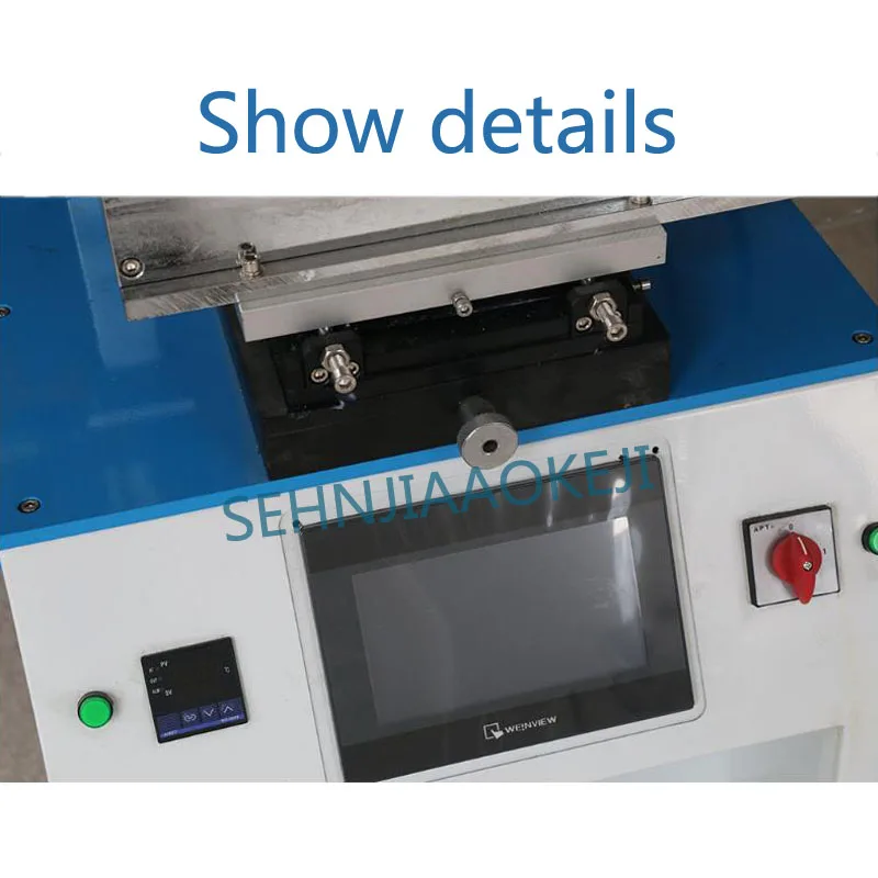 

1PC Curved hot stamping machine ZY-819R Taper cover stamping machine Cosmetic bottle round bronzing machine 220V/110V