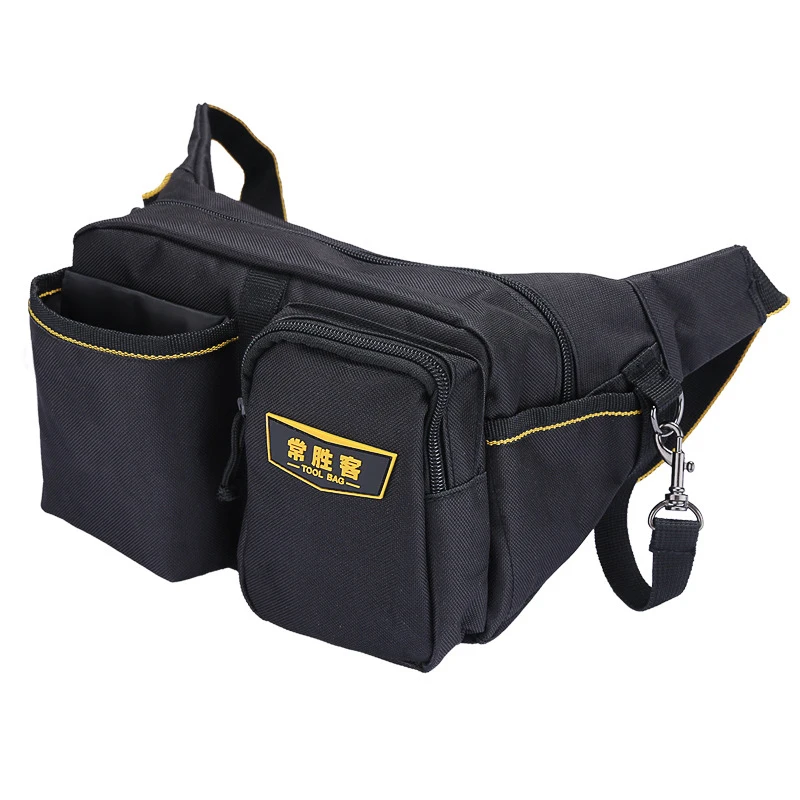 

Tool Bag Multifunctional Repair Tool Fanny Pack Canvas Small Electrician Tool Bag Electrician Fanny Waist Bag