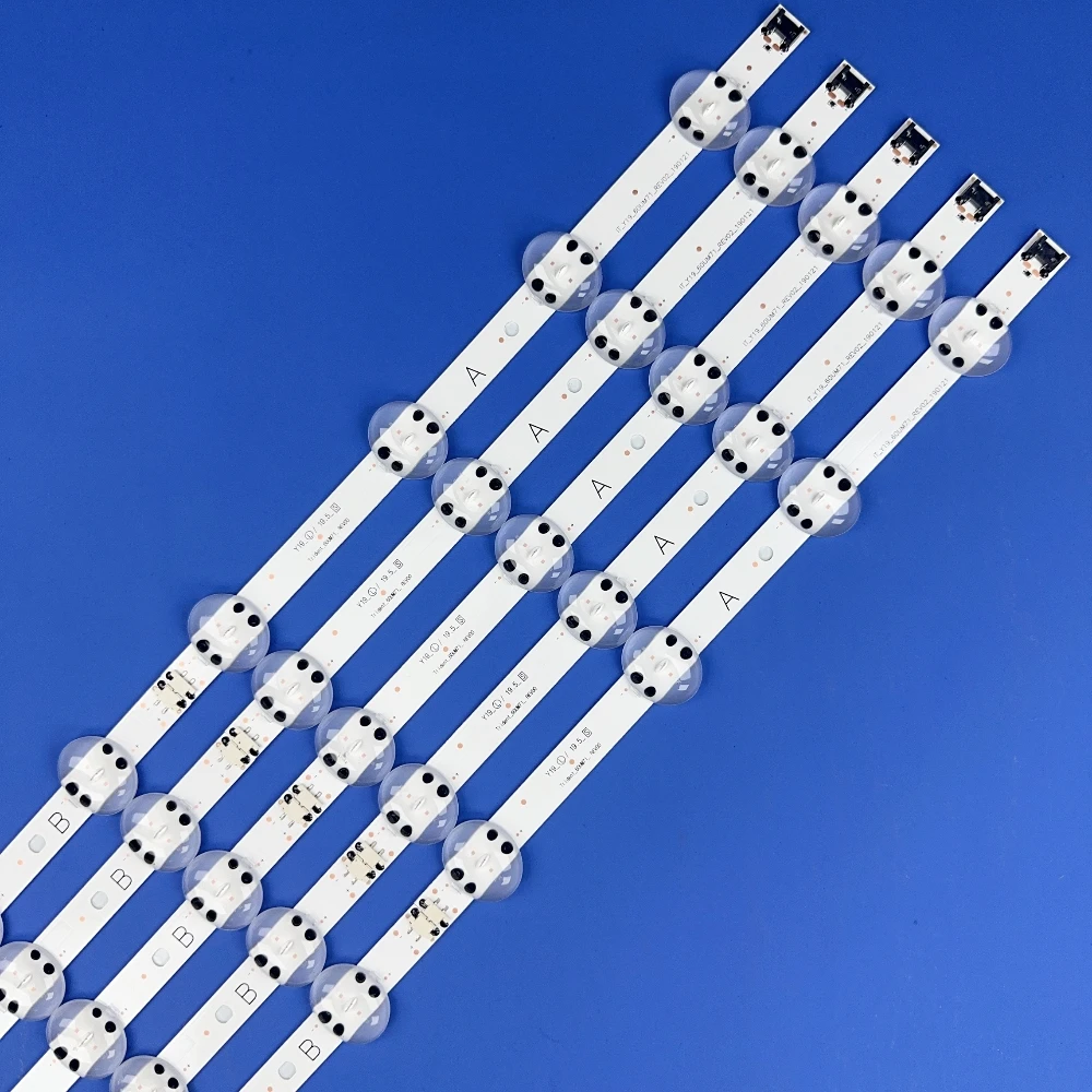 5pcs/set LED strip For 60UM6950DUB 60UM7100DUA 60UM7100PLB 60UM7270PSA 60UM6950 60UM7100 60UM6900 TVIT_Y19_60UM71 60UN7300PUA