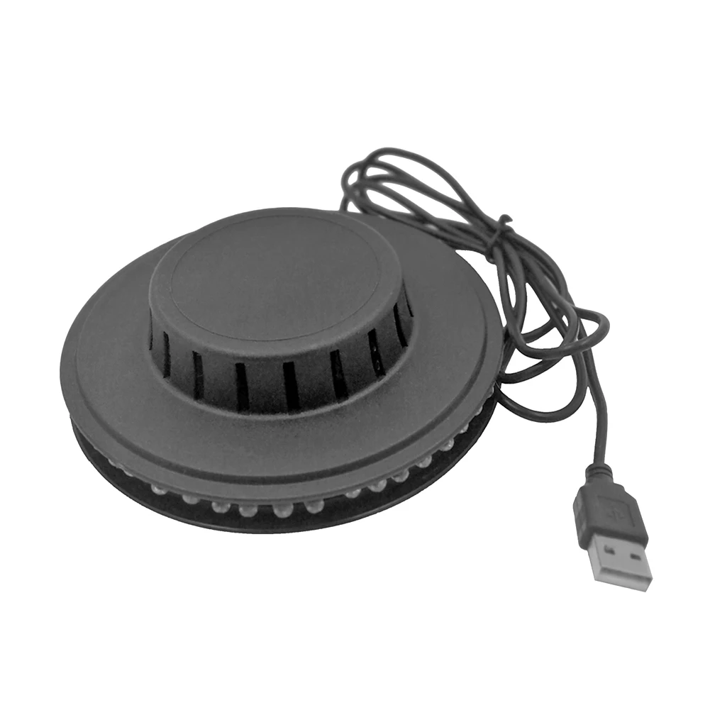 USB RGB ضوء صوت تنشيط الدورية الصمام ديسكو الكرة ، حزب المرحلة بار أضواء ، مصباح القوية ، 5 واط